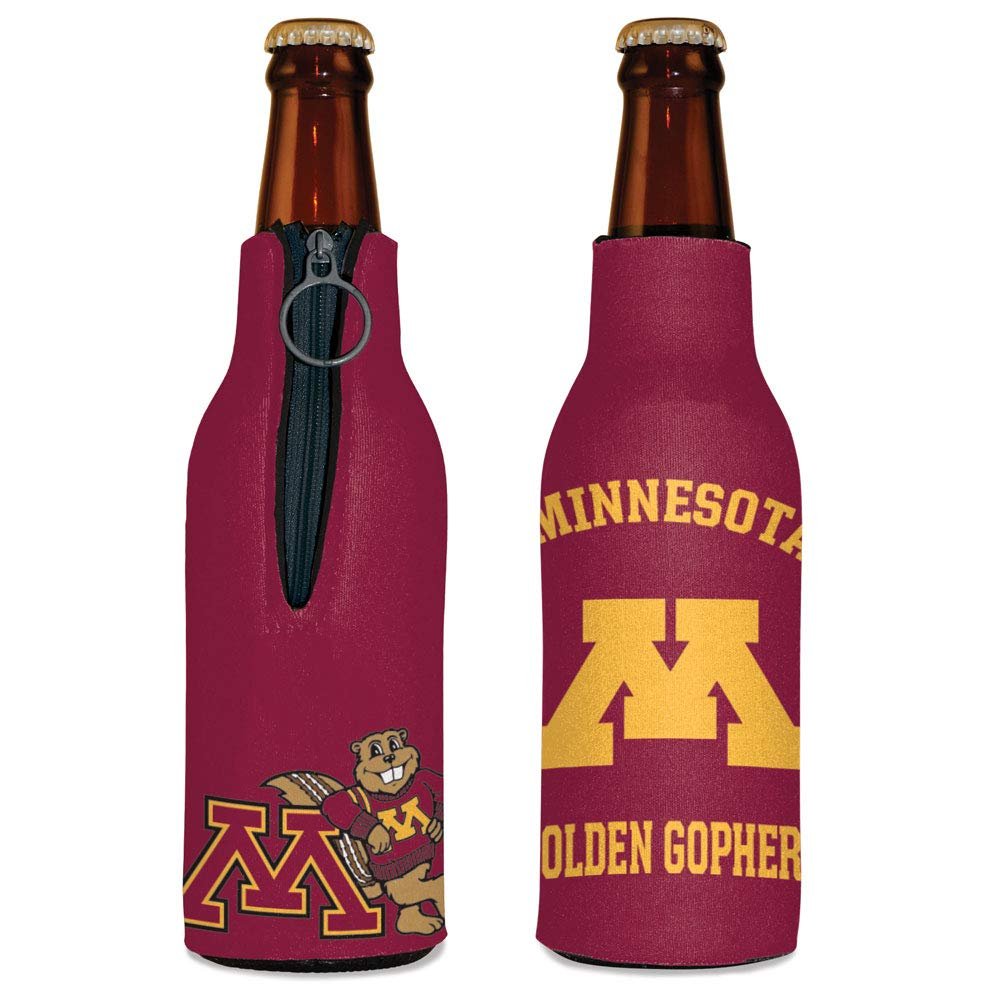 WinCraft NCAA Minnesota Golden Gophers Bottle Cooler, Team Colors, One Size