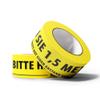 Adam Hall Accessories 58067GER Social Distancing Tape, 66 m Roll, Yellow/Black view 2