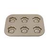 AMOYER 6-Cavity Cat Paw Cake Mold view 1