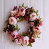 Handcrafted Flower Wreath, 40 cm view 2