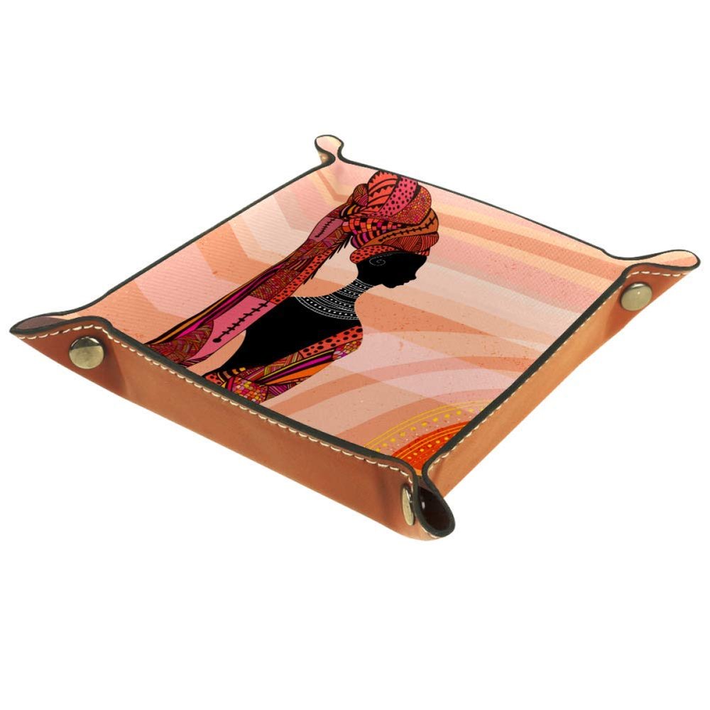 BestIdeas Square Storage Basket, 20.5 × 20.5 cm, Welcome to Africa