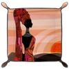 BestIdeas Square Storage Basket, 20.5 × 20.5 cm, Welcome to Africa view 2