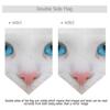 Montoj Blue-Eyed White Cat Home Sweet Home Double-Sided Vertical Garden Flag view 2
