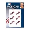 Wincraft MLB Atlanta Braves Face Tattoos, Team Colors, One Size view 1