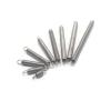 F-MINGNIAN SPRING 10-Pack 304 Stainless Steel Double-Hook Small Tension Springs Hardware, Wire Diameter 0.3 mm, Outer Diameter 2 mm, Length 10–50 mm (Size 0.3 × 2 × 20 mm) view 1
