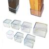 Transparent Silicone Chair Leg Caps, Floor Protectors view 1