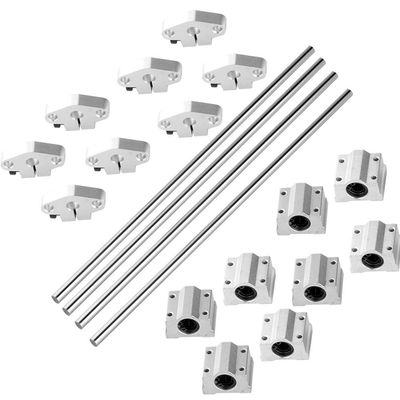S SIENOC 450 mm 8 mm Linear Shaft with Horizontal Linear Guide