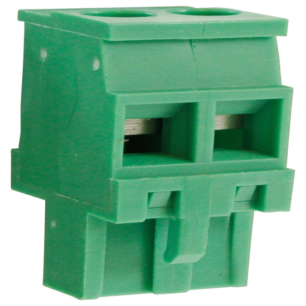 Pluggable Terminal Block, 15 A, 2-Pole, 5 mm, V/R, CSA 1.5 mm², 2-Way, 5 mm Pitch, Camblock Plus Series
