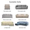 OKJK Stretch Floral Sofa Cover, Universal Slipcover for 1/2/3/4-Seater Sofas, 90–140 cm view 4