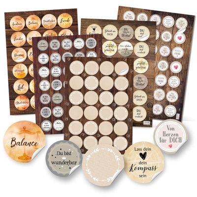 Logbuch-Verlag Decorative Stickers for Spring Living Room Decor