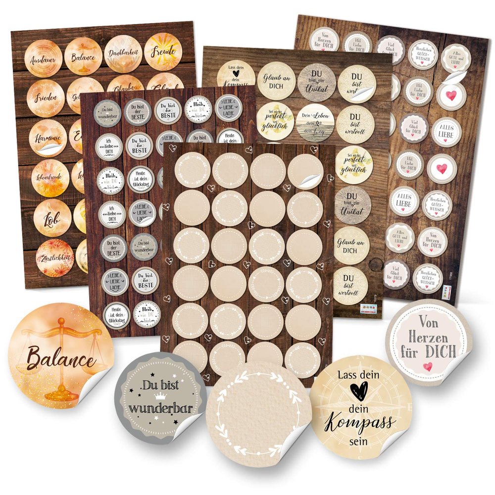 Logbuch-Verlag Decorative Stickers for Spring Living Room Decor