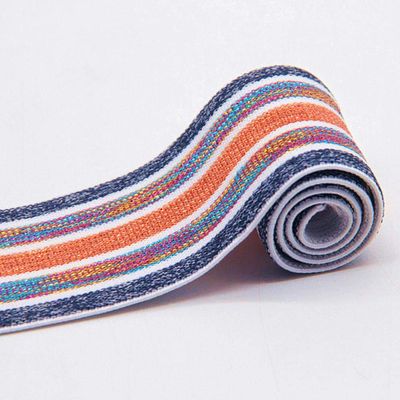 BBZ Rainbow Elastic Band, 4 cm Wide, 40 mm Sewing Elastic, 1 m