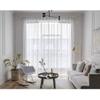 ZYY-Home Blackout Curtains, Pencil Pleat, Cotton Linen, 2 Panels, W135 x L244 cm view 2