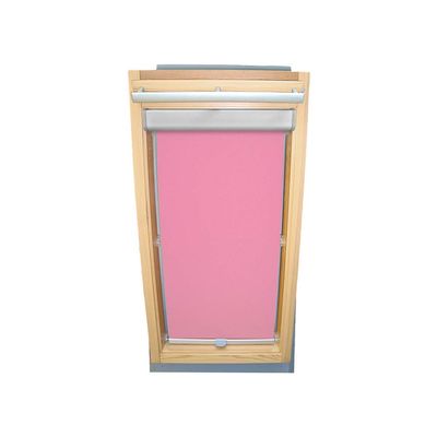 Privacy Roller Blind for VELUX Roof Windows GGU/GPU S04, Pink