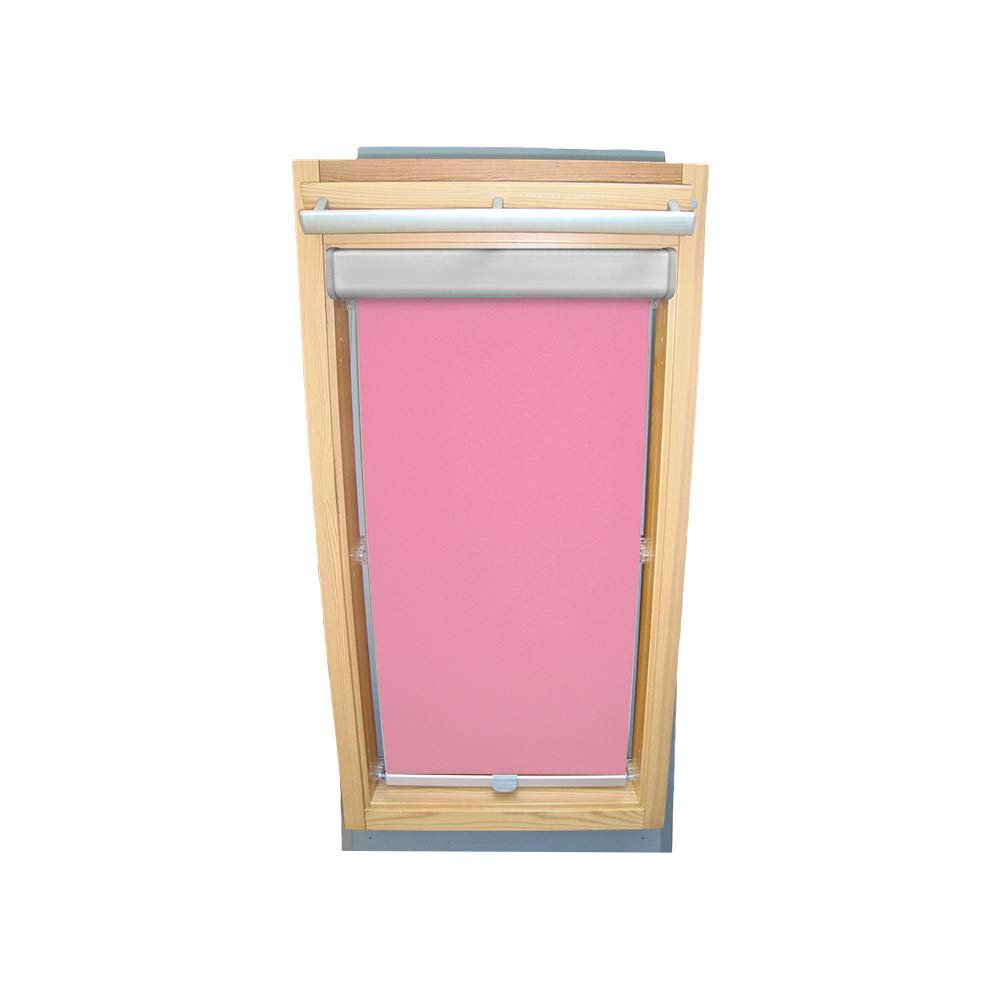 Privacy Roller Blind for VELUX Roof Windows GGU/GPU S04, Pink