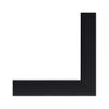 DR35 Picture Frame 55 x 39 cm, Matte Black, Custom-Made MDF Wood Frame view 4