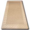 rugsx FLOORLUX Modern Sisal-Style Rug, Coffee/Maize, 160 x 230 cm view 1