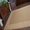 rugsx FLOORLUX Modern Sisal-Style Rug, Coffee/Maize, 160 x 230 cm view 3