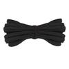 Weddecor 6 mm Flat Elastic Cord, Smooth Surface, Strong and Stretchy, Black, 1 Meter view 1