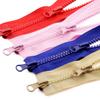 5# Double-Slider Resin Zipper, Coffee, 150 cm view 4