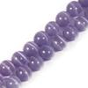 GEM-Inside Round Semi-Precious Cat's Eye Stone Beads for Jewelry Making, 8 mm, Purple view 1