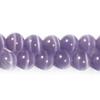 GEM-Inside Round Semi-Precious Cat's Eye Stone Beads for Jewelry Making, 8 mm, Purple view 3