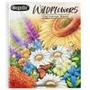 Crayola Wildflower Coloring Book, 40 Premium Coloring Pages for Adults, Gift view 1
