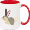 Kleckerliese Children's Ceramic Mug, Mom Happy Mother's Day Anchor, Red view 2