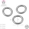My-Bead Open Jump Rings 2mm 925 Sterling Silver view 3