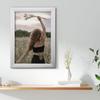 Online-GalleryKing OGK Thirtyfive Picture Frame 10 x 25 cm, White Spruce, Anti-Glare Acrylic Glazing view 3
