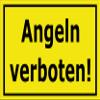 Melis-Folienwerkstatt No Fishing Sign 30x20cm - Drill Holes - 3mm Rigid Foam 20 VAR S00110-002-C view 1