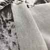 A-Express Panne Velvet Fabric, Ash Gray, 200 x 140 cm view 2