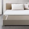 Antifungal Memory Foam Mattress Topper 170 x 190 cm, H3, 6 cm, Removable Cover view 1