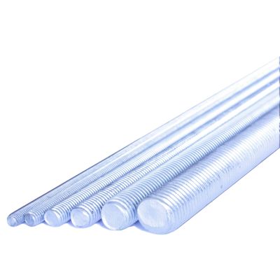 HAUS & DACH DIN 976 Threaded Rod, Zinc-Plated Steel, Grade 8.8, M14, 1 pc.