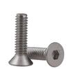 M2 M2.5 M3 M4 M5 M6 M8 Hex Flat-Head Socket Cap Screw, Hexagonal Metric Thread Countersunk Machine Screw, M2.5 × 45 mm (10 pcs) view 1