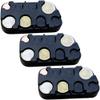 marion10020 Euro Coin Holders, Change Sorters with Quick-Fastening System, Black, 3-Pack view 1