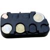 marion10020 Euro Coin Holders, Change Sorters with Quick-Fastening System, Black, 3-Pack view 2