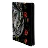 Ezioly Two-Tone Elephant Stretchable Book Cover, Self-Adhesive, Washable and Reusable, Fits Most Hardcover Textbooks up to 22.1 x 16 cm, 16 x 22 cm/6.3 x 8.10 in, Multicolor-4 view 3