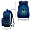 LORVIES Geometric Symbol Casual Backpack view 2