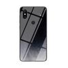 Transparent Moon and Starry Sky Pattern Case for Xiaomi Mi Mix 3 5G with Tempered Glass Back and TPU Edges - XKYY view 1