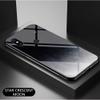 Transparent Moon and Starry Sky Pattern Case for Xiaomi Mi Mix 3 5G with Tempered Glass Back and TPU Edges - XKYY view 2