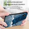Transparent Moon and Starry Sky Pattern Case for Xiaomi Mi Mix 3 5G with Tempered Glass Back and TPU Edges - XKYY view 4