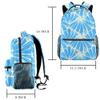 LORVIES Nautical Shells Vintage Ocean Texture Casual Backpack view 2