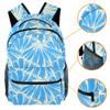 LORVIES Nautical Shells Vintage Ocean Texture Casual Backpack view 3