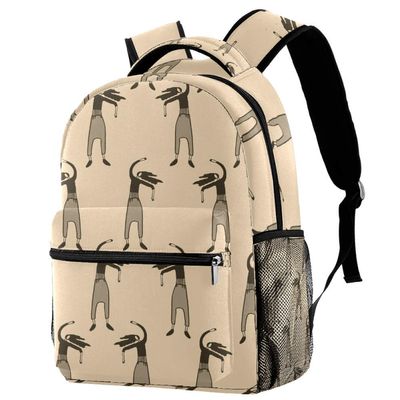 LORVIES Dancing Girl Bachata Pattern Casual Backpack