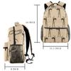 LORVIES Dancing Girl Bachata Pattern Casual Backpack view 2