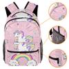 LORVIES Unicorn Pop Art Casual Backpack for School and Travel view 3