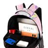 LORVIES Unicorn Pop Art Casual Backpack for School and Travel view 4