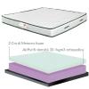 ITALYMATERASSI Anatomical Memory Foam Mattress, 17 cm, Medium-Firm, Hypoallergenic, 120 x 190 cm view 2