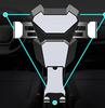 K-S-Trade Car Phone Mount for Nokia 1.3, Vent Mount, Black/Silver view 2